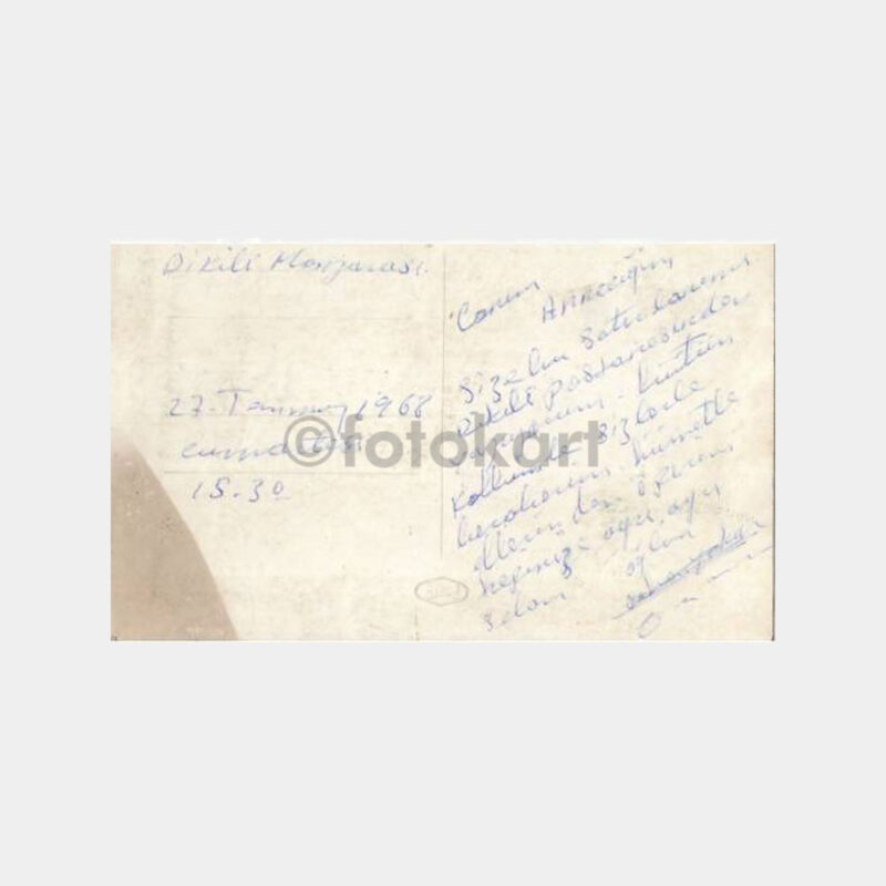 İzmir Dikili Genel Görünüş Kartpostal - Görsel 2