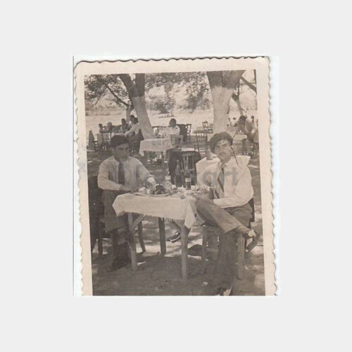 1947 İzmir İnciraltı Gazinolar Konulu Fotoğraf