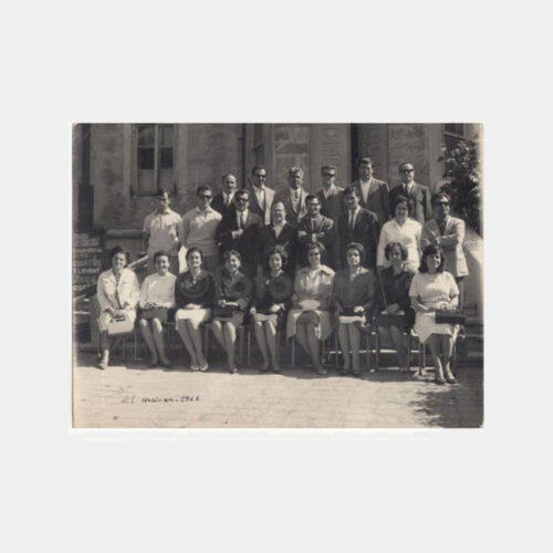 1966 İzmir Okul Öğretmenleri Konulu Fotoğraf