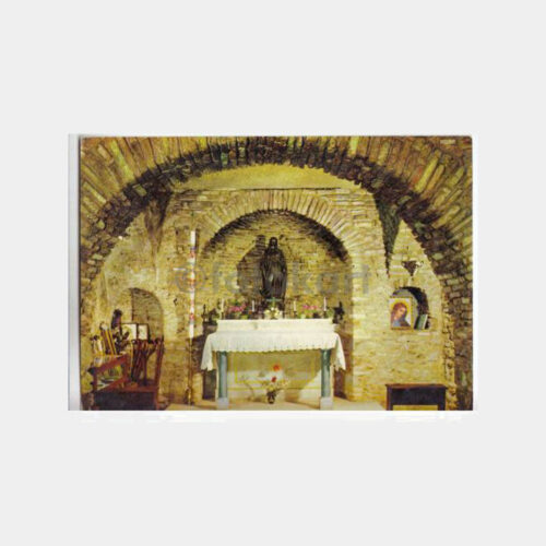 1976 İzmir Selçuk Panaya Kapulu Meryemana Evi Kartpostal