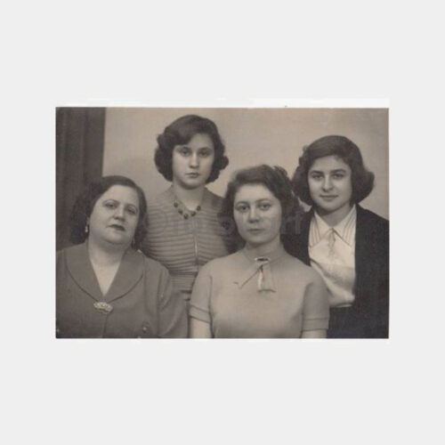 1953 İzmir Fikri Göker - Stüdyo Kadınlar Konulu Fotoğraf