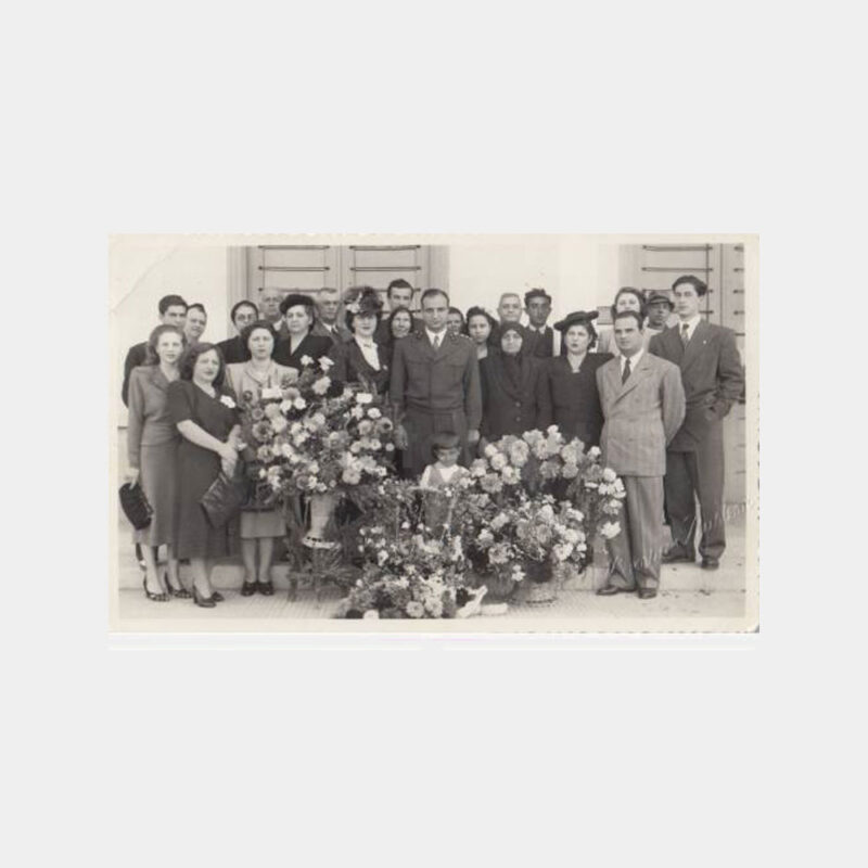 1940 İzmir Hamza Rüstem - Nikah Tören Konulu Fotoğraf