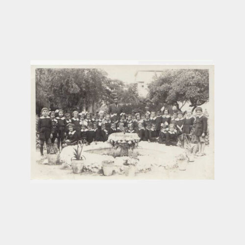 1940 İzmir İlkokulu Konulu Fotoğraf