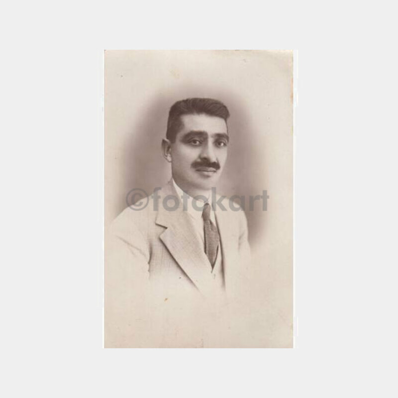 1927 İzmir Kravatlı Beyefendi Fotoğraf