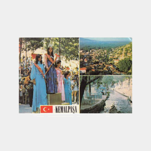 İzmir Kemalpaşa 7. Kiraz Festivali Görünüş Kartpostal