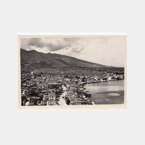 1940 İzmir Güzelyalı Tebrik Fotoğraf