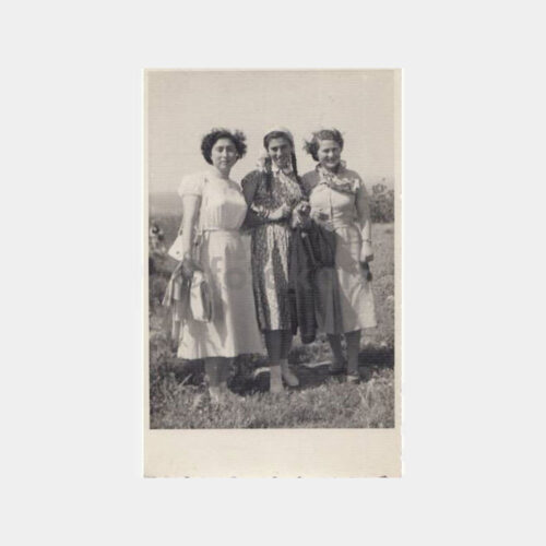 1952 İzmir Amerikan Kız Öğrenci Konulu Fotoğraf