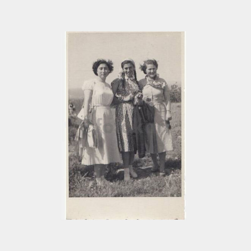 1952 İzmir Amerikan Kız Öğrenci Konulu Fotoğraf