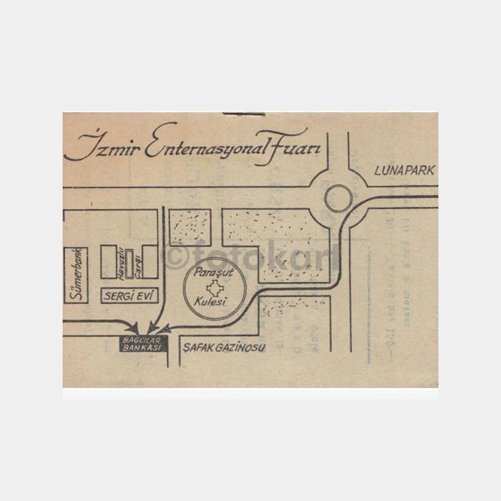 1959 T. Bağcılar Bankası İzmir Fuar Şubesi Broşürü