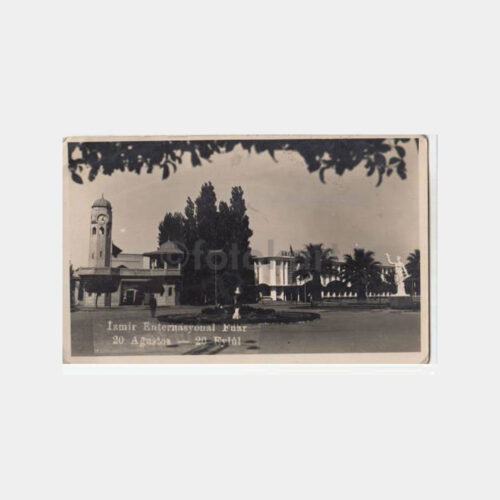 1943 İzmir Enternasyonel Fuarı Konulu Kartpostal