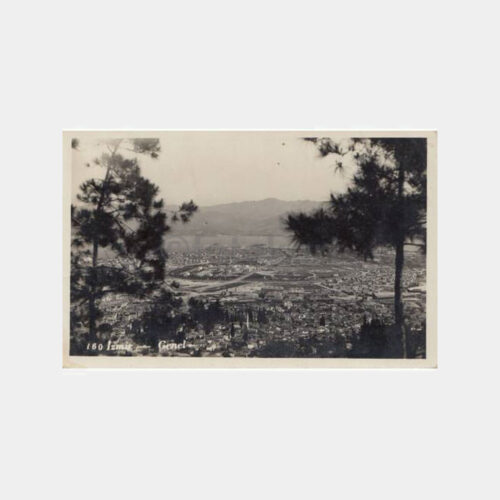 1940 İzmir Genel Görünüşü Kartpostal