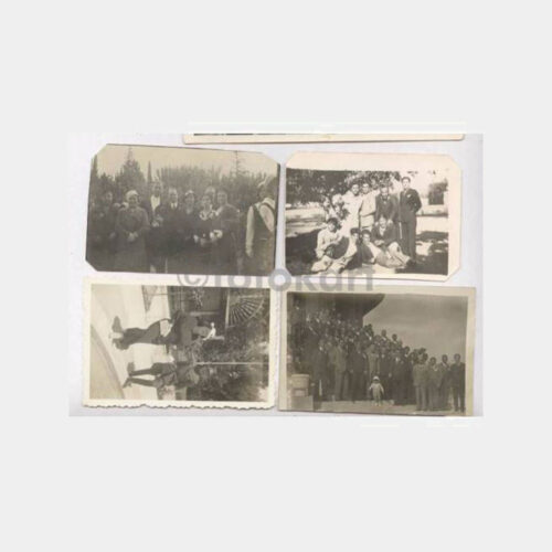 1932 İzmir Ziraat Okulu 4 Adet Fotoğraf