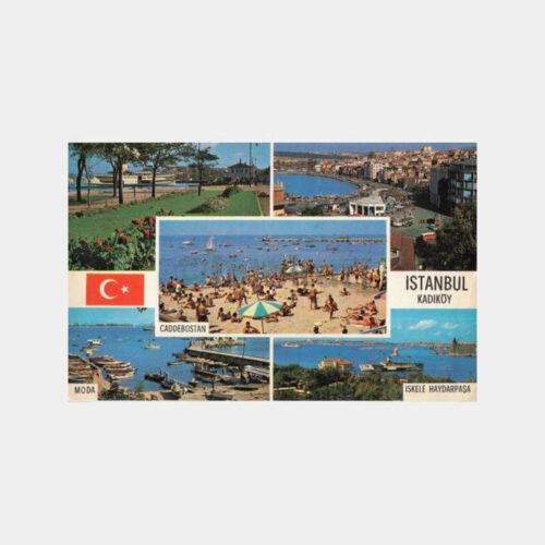 1975 İstanbul Kadıköy Konulu Kartpostal