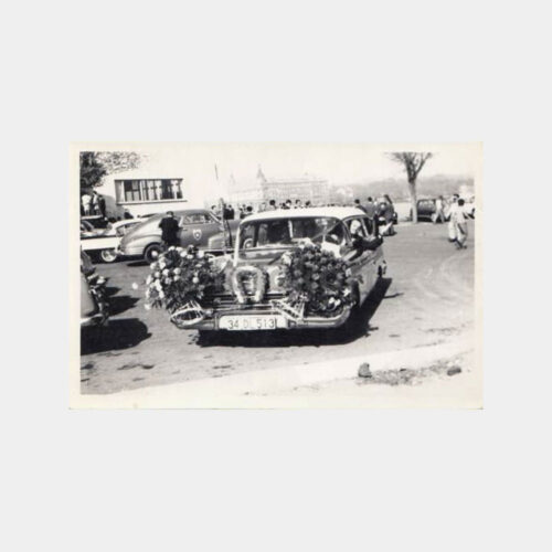 1970 Kadıköy Nikah Dairesi Eski Otomobil Fotoğraf