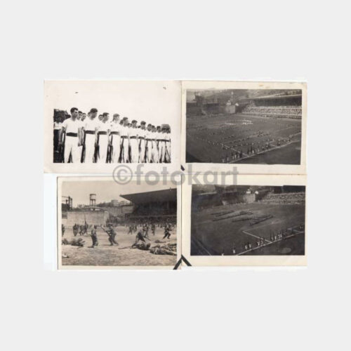 1952 Kuleli Askeri Lisesi Spor Bayramı 5 Adet Fotoğraf