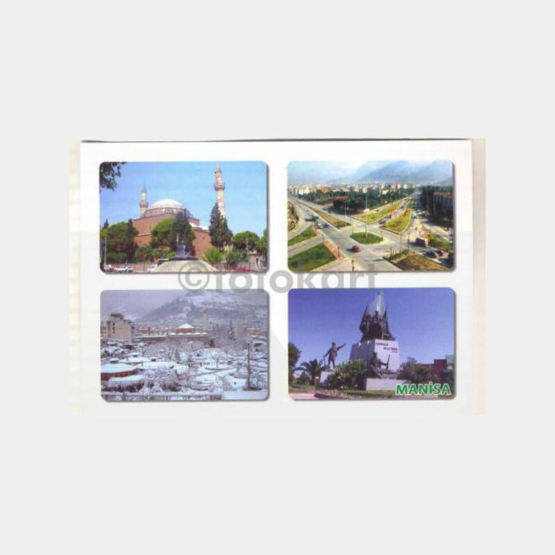 Manisa Şehirden Görünüşler Kartpostal