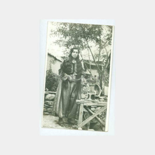 1943 Manisa Soma - Folklor Konulu Kadın Fotoğraf