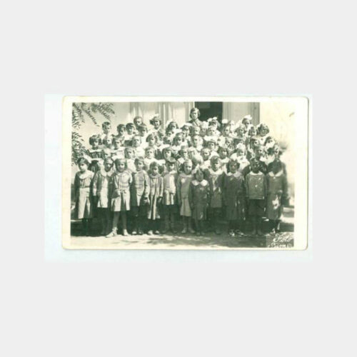 1950 Manisa Akhisar - Öğrenciler Fotoğraf