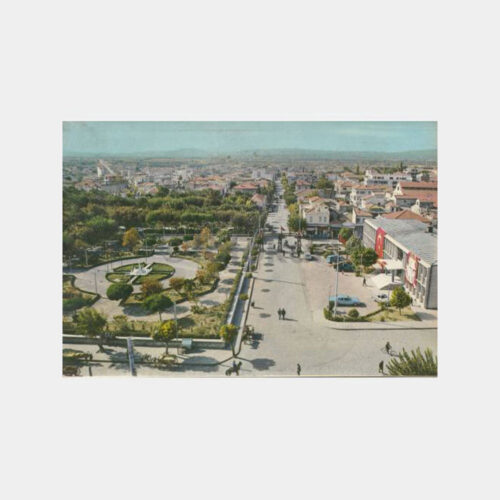 1975 Manisa Akhisar Görünüş Kartpostal