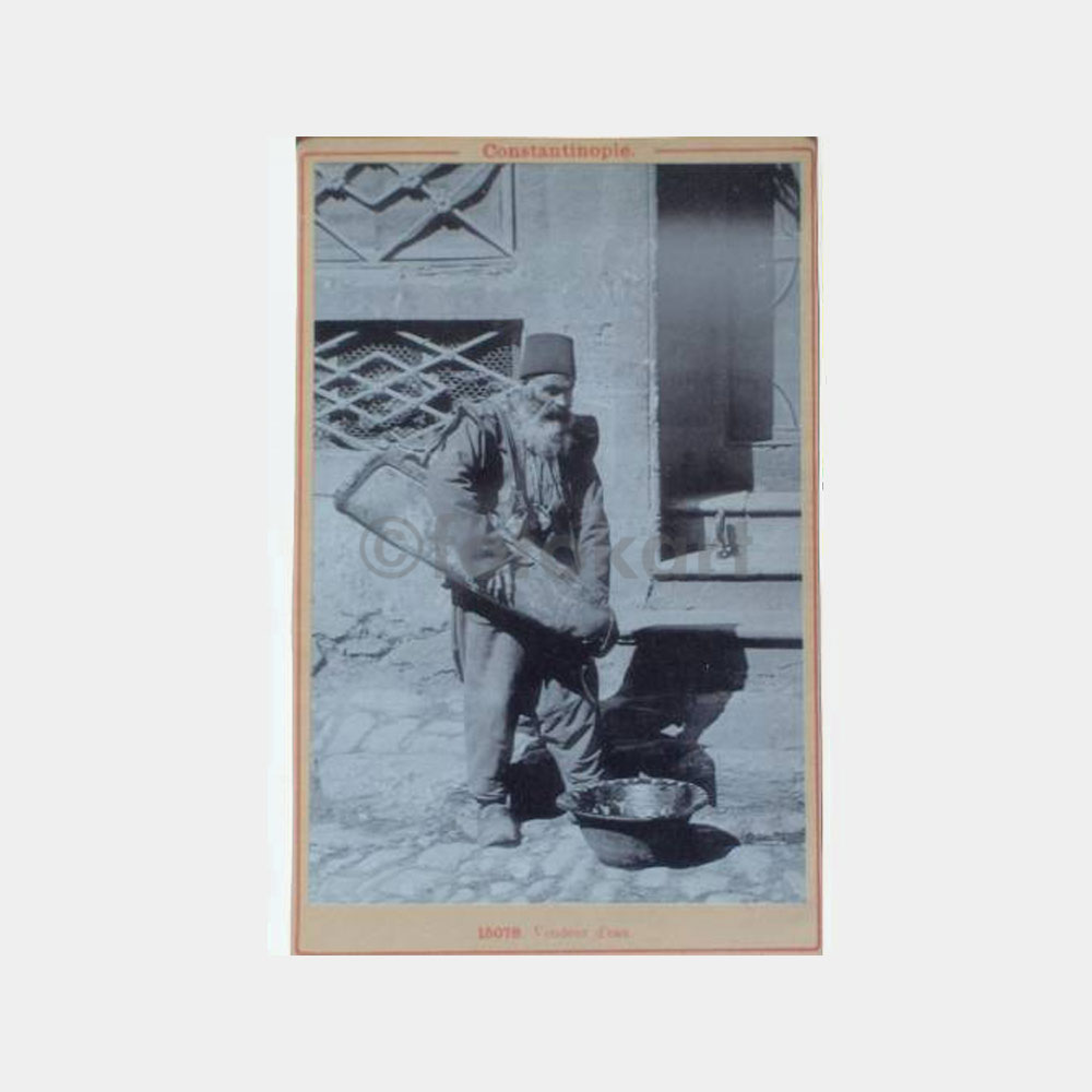 Osmanlı Meslekler -Sucu Saka- Yeni Baskı Resim