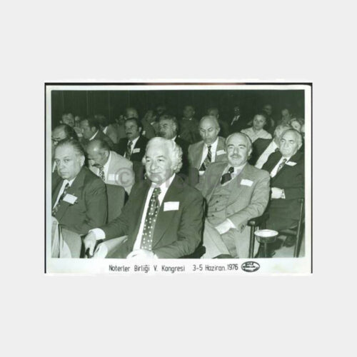 1976 Noterler Birliği 5. Kongre Fotoğraf