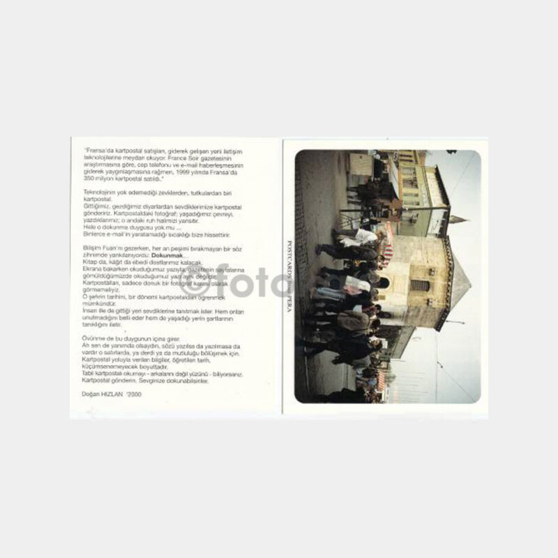 2001 Postcards from Pera -Kutusunda- 126 Adet Kartpostal - Görsel 2