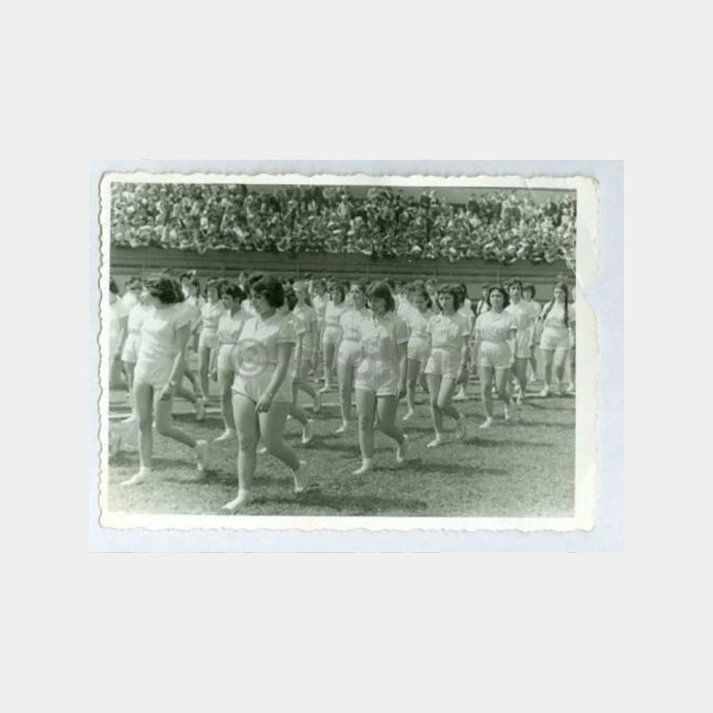 1959 İstanbul Spor Bayramı Kızlar Fotoğraf