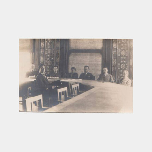 1924 Tıp İstişare Kurulu Konulu 2 Adet Fotoğraf