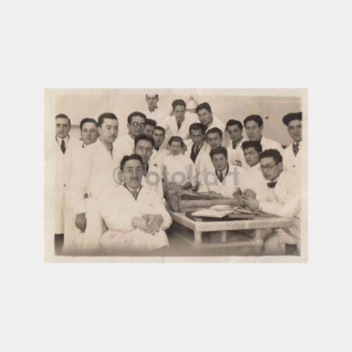 1938 Tıp Öğrencileri Eğitimi Konulu Fotoğraf