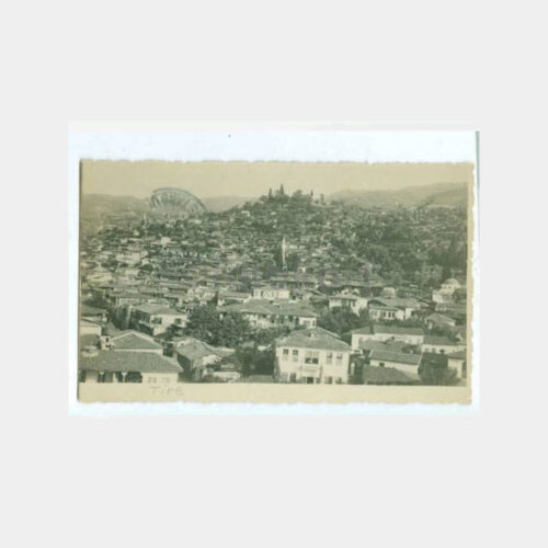 1954 Tire Genel Görünüş Kartpostal