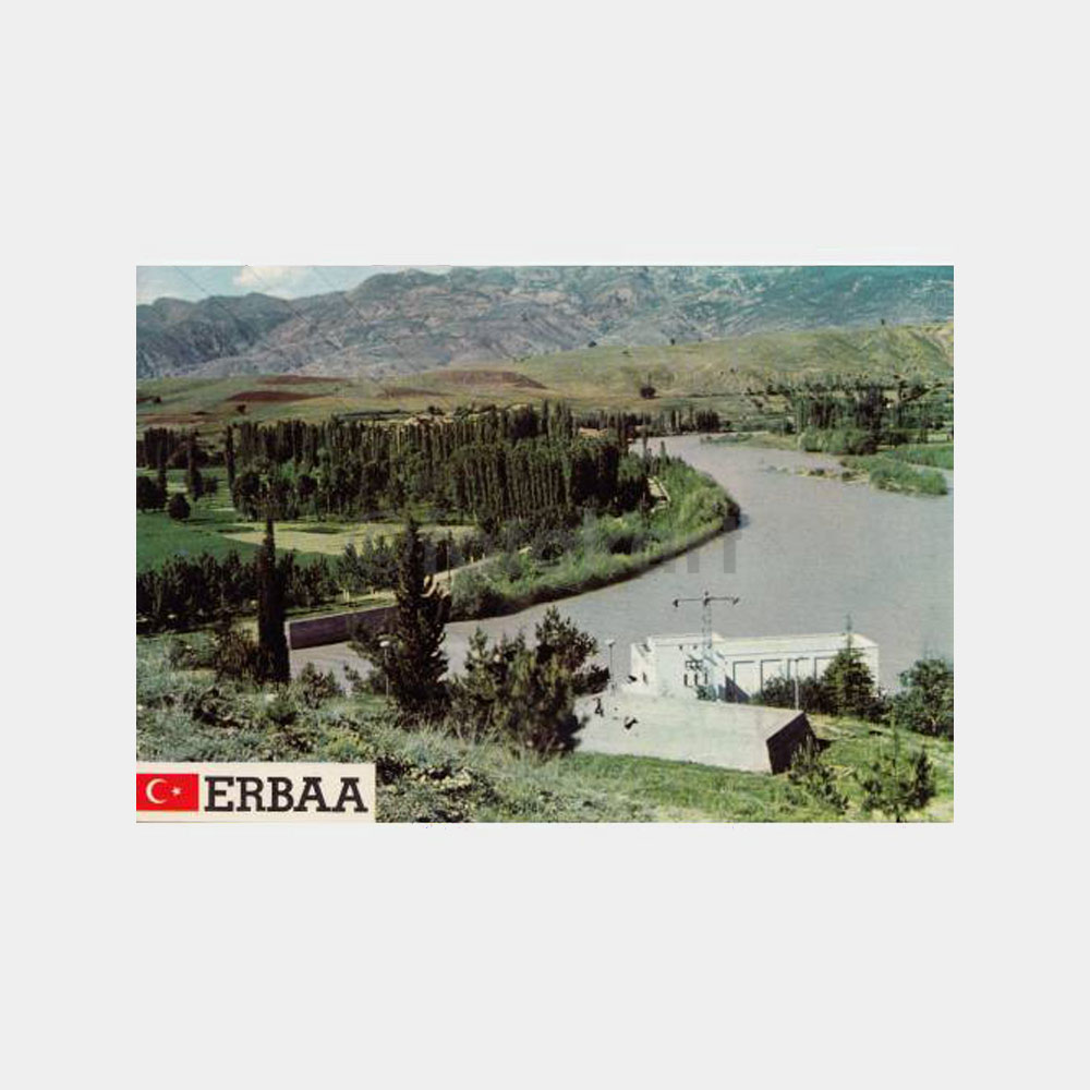 1978 Tokat Erbaa Görünüş Kartpostal