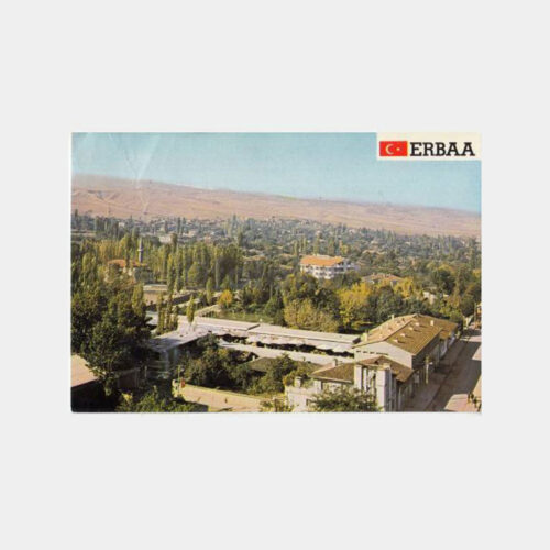 1978 Tokat Erbaa Görünüş Kartpostal