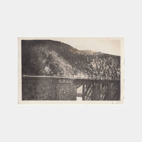 1940 Anadolu Demiryolu Köprüsü Konulu Fotoğraf