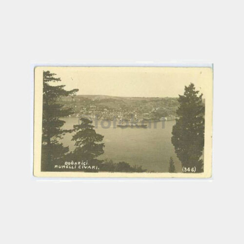 1935 Boğaziçi Rumeliden Anadolu Yakası Fotokart