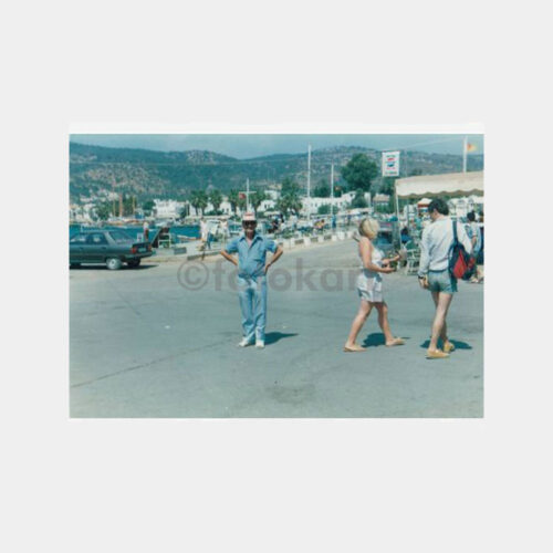 1978 Bodrum Sahili Konulu Fotoğraf