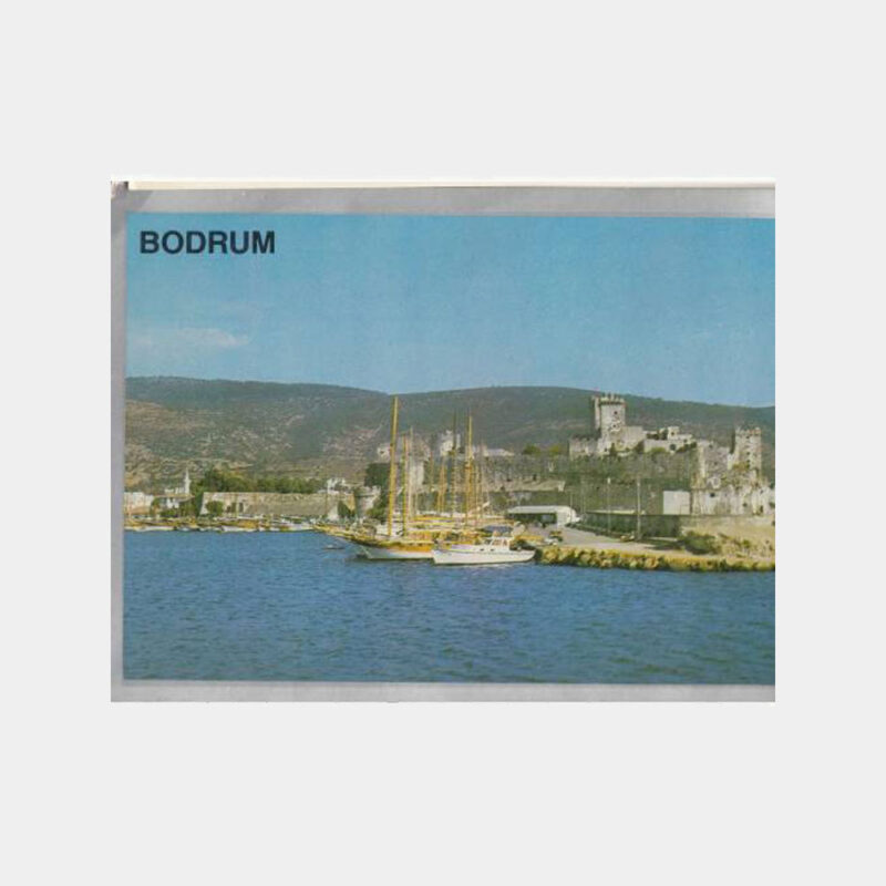 1980 Bodrum Sahilden Görünüş Kartpostal