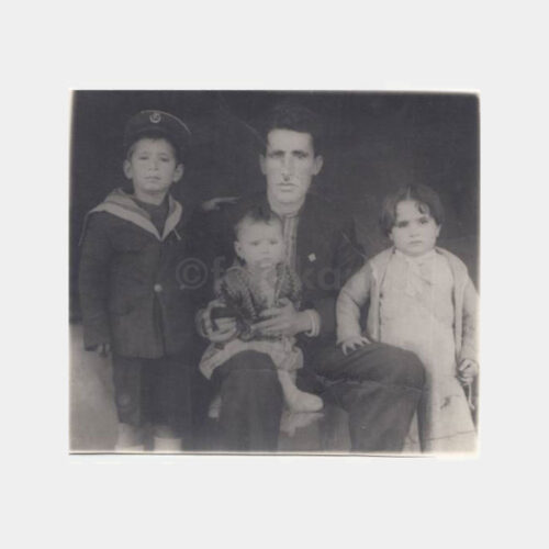 1930 Denizci Çocuk Babası Kardeşleri Fotoğraf