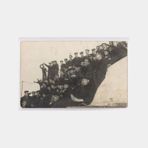 1932 Savaş Gemisi Denizciler Fotoğraf