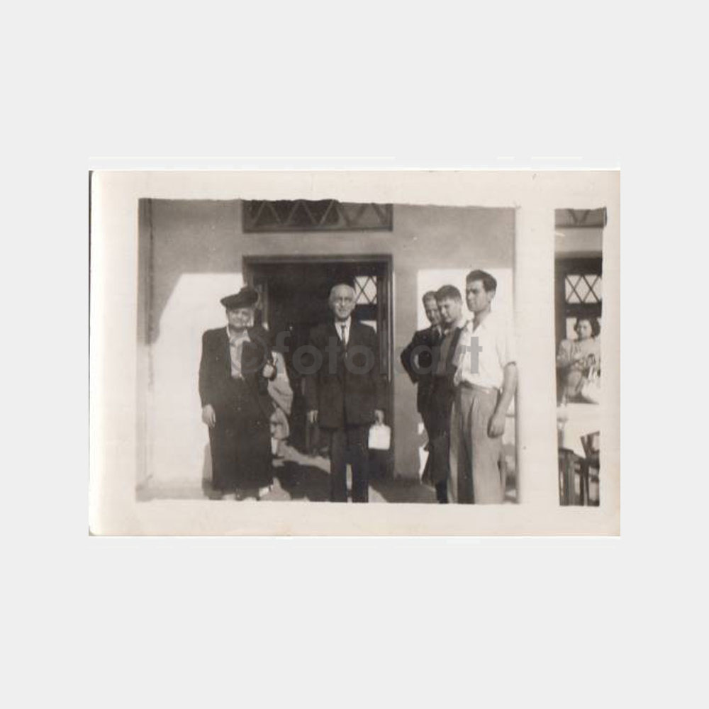 1949 Yeşilköy Ermeni Aile Konulu Fotoğraf