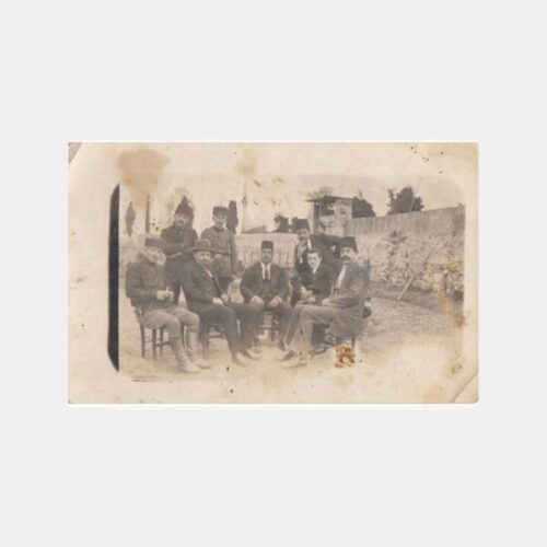 1920 Fesli Baylar Grup Konulu Fotoğraf