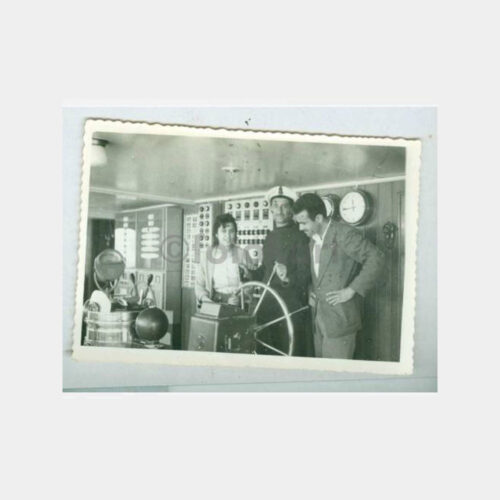 1950 Gemi Kaptan Köşkü Grup Fotoğraf