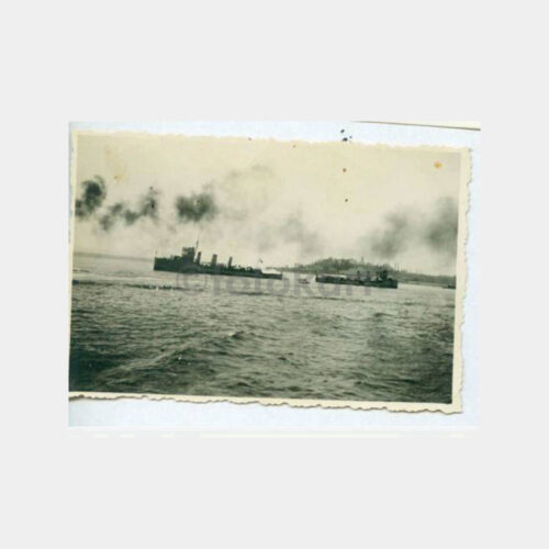 1930 İstanbul Savaş Gemi Hücümbot Konulu Fotoğraf