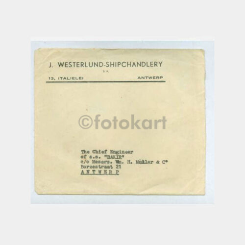 1951 S/S Bakır Gemisi Konulu Yazışma