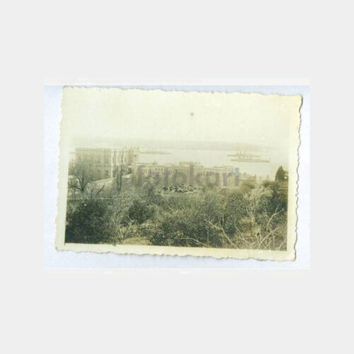 1940 Boğaziçi Harp Gemileri Dolmabahçe Fotoğraf