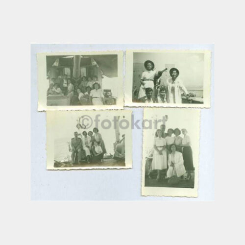 1951 Muavenat Gemisi Ziyaret Hatırası Fotoğraf