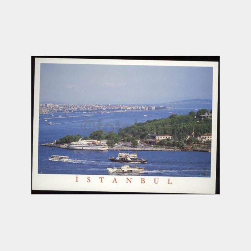 Mavi Marmara Gemisi Görünüşlü Kartpostal
