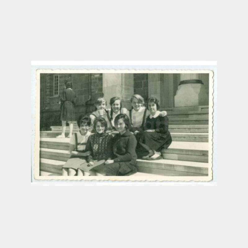 1964 Kız Öğrenciler İzmir Gezisi Fotoğraf