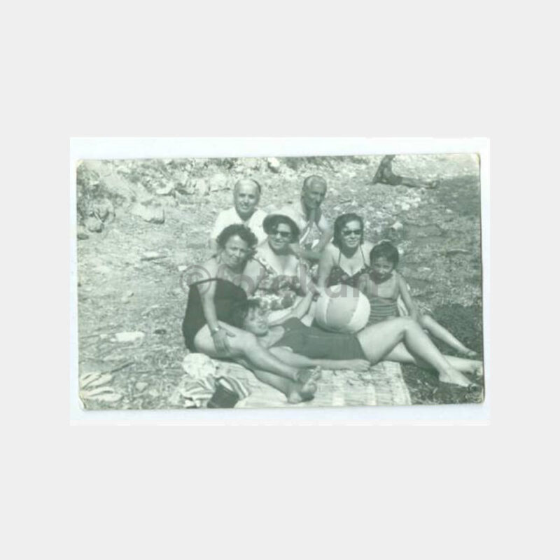 1964 İzmir Çeşmealtı Plajı Görünüş Fotoğraf