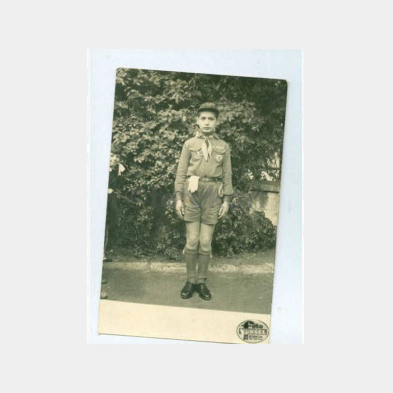 1970 İzmir Bornova - İzci Genç Fotoğraf