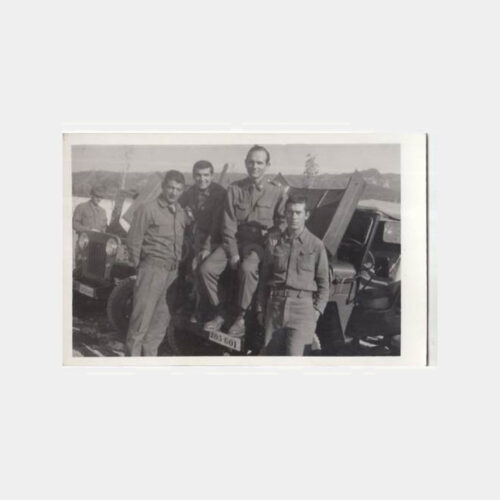 1969 Dörtyol Askeri Jeep ve Askerler Konulu Fotoğraf